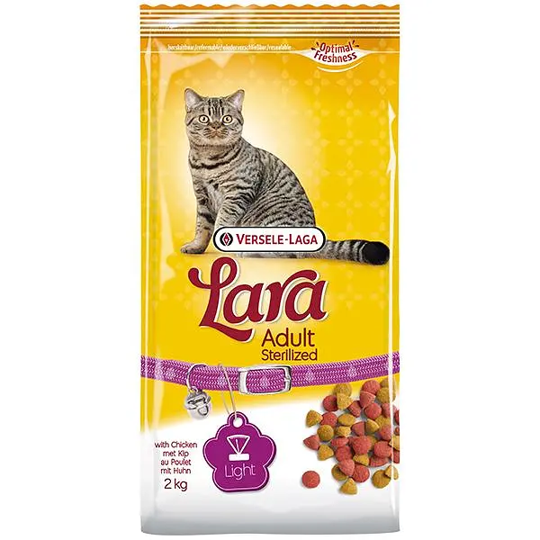 Сухий преміум корм Lara Adult Sterilized Лара для стерилізованих кішок 2 кг (410776)
