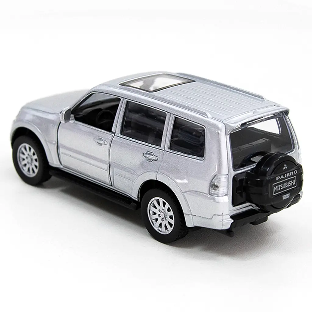 Автомодель TechnoDrive Mitsubishi Pajero 4WD Turbo срібляста (250282) - фото 3