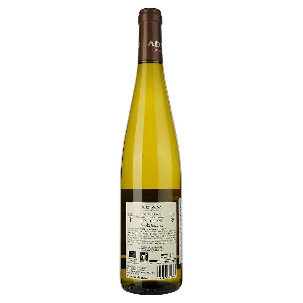 Вино Jean-Baptiste Adam Pinot Blanc Les Natures біле сухе 0.75 л - фото 2
