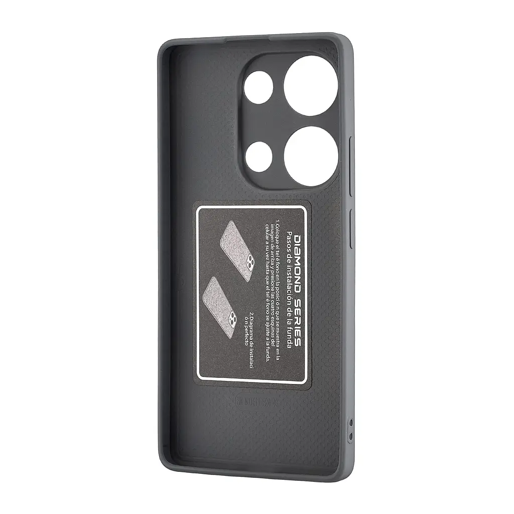 Чохол Star Diamond Xiaomi Redmi Note 13 Pro 4G/Poco M6 Pro 4G Grey - фото 3