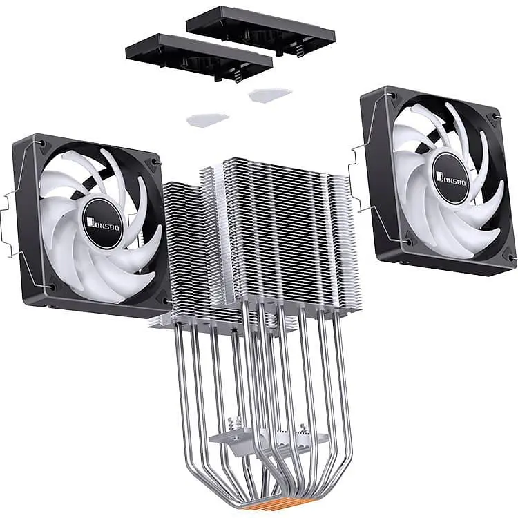 Кулер для процесора Jonsbo CR-3000E Black (CR-3000E Black) - фото 8