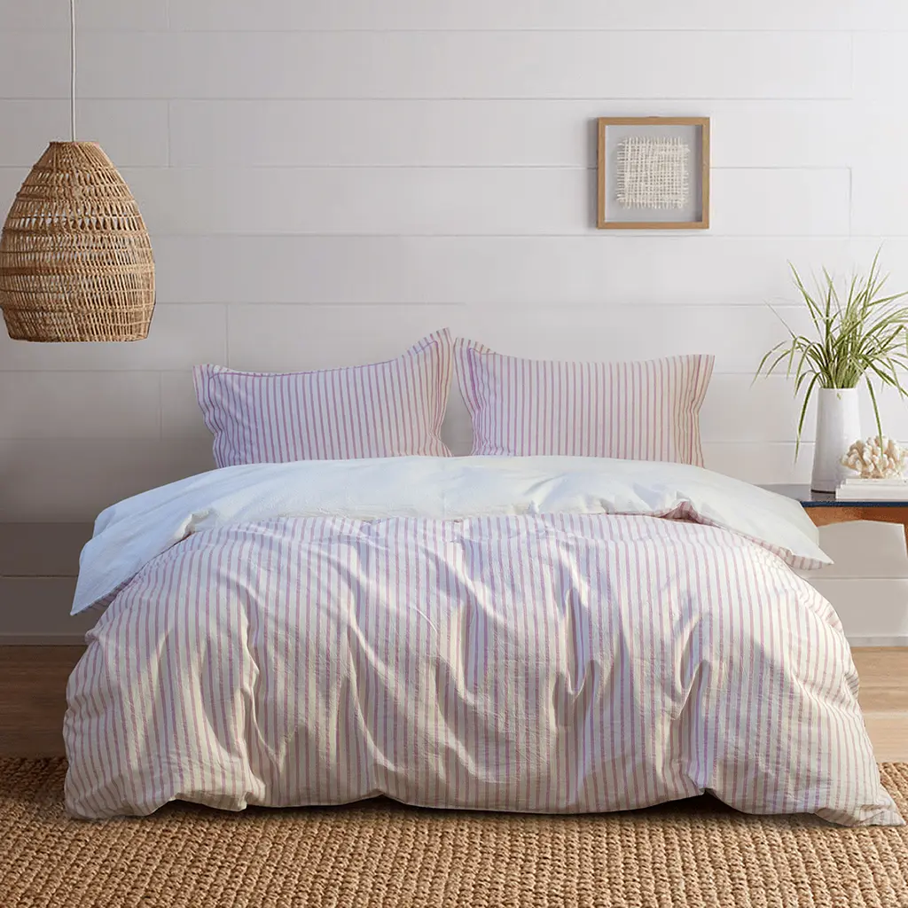 Постельное белье Lotus Home - Timeless розовый евро - фото 2