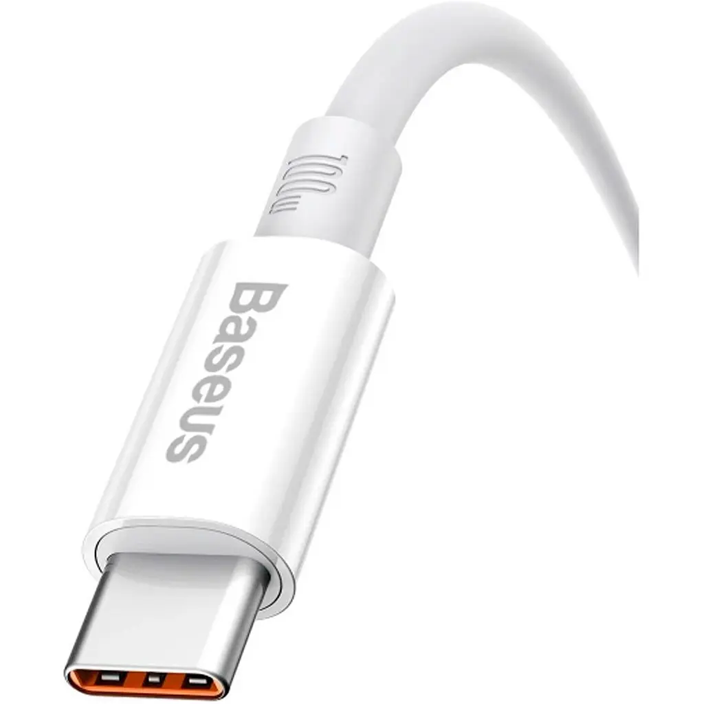 Кабель Baseus Superior Series Fast Charging USB-А to USB-С 1.5m White (P10320102214-02) [106125] - фото 2