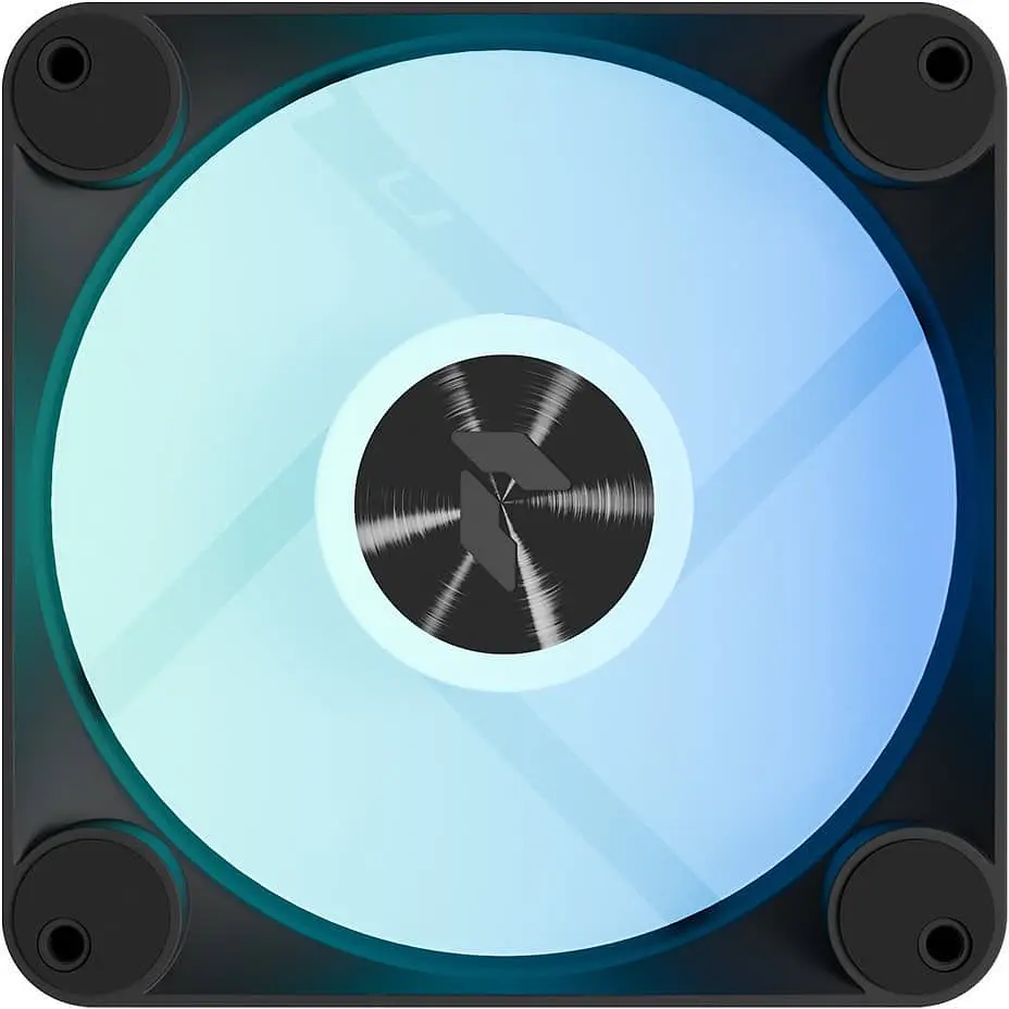 Вентилятор APNX FP1-R 120 PWM 3 Pack ARGB Black (APNX APF3-PF11267.11) - фото 2