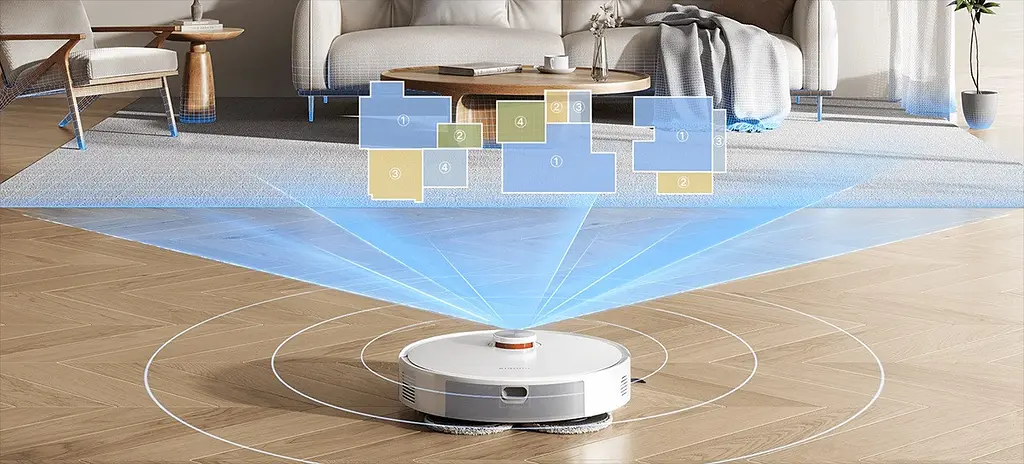 Робот-пилосос xiaomi Robot Vacuum S40 Pro (BHR089REU) Білий - фото 8