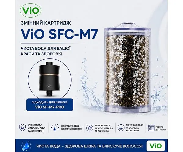 ViO SFC-M7, Змінний картридж для фільтра для душу ViO SF-M7-PRO - фото 2