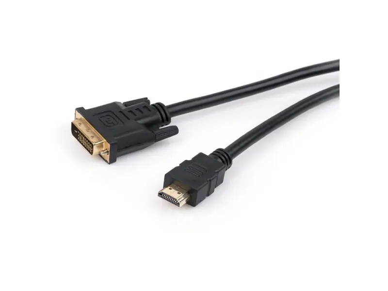 Кабель Vinga HDMI to DVI 24+1 1.8m (VCPHDMIDVI1.8) - фото 5
