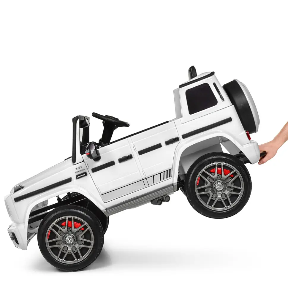 Дитячий електромобіль-джип Bambi M 4180EBLR-1 Mercedes-Benz до 30 кг - фото 3