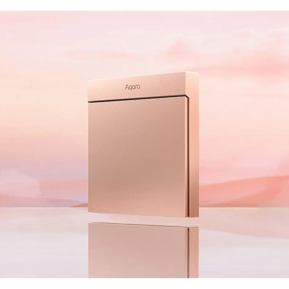 Розумний вимикач Aqara H1M MARS-Tech Pink (ZNQBKG24LM) [107872] - фото 2