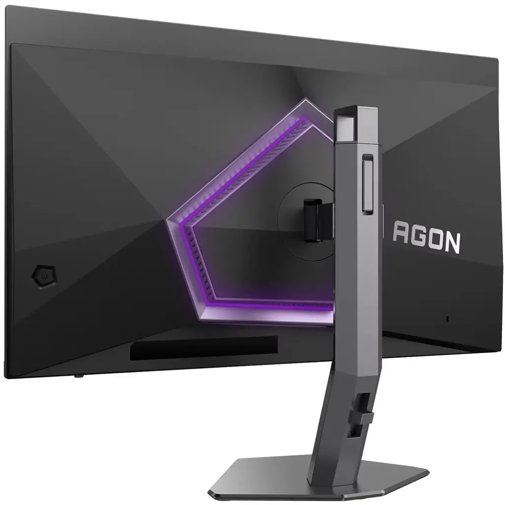 TFT 27" AOC AGON PRO AG276QKD2, QD-OLED, 500Hz, 0,03ms, 2xHDMI, DP, USB-hub, HAS, Pivot, чоро-сірий - фото 7