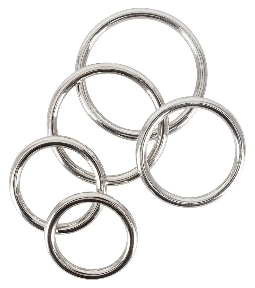 Набор эрекционных колец BK Metall-Ringe 5er - фото 3
