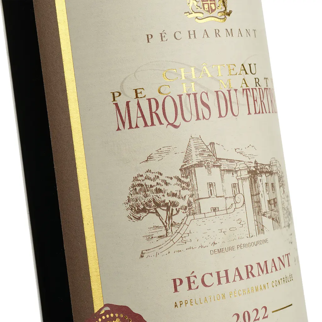 Вино Pech Marty 2022 AOP Pecharmant красное сухое 0.75 л  - фото 3