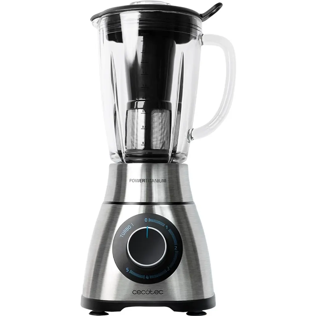 Блендер Cecotec Power Titanium 2000MAX PerfectMix Чорний CCTC-04140 (8435484041409)