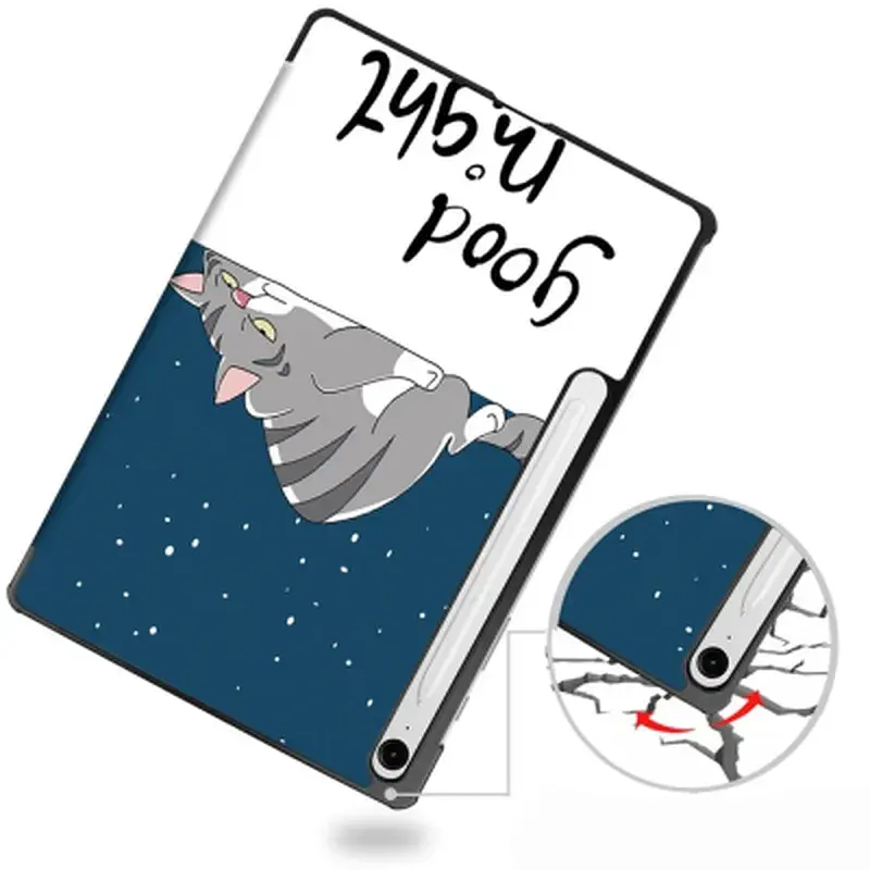Чохол до планшета BeCover Smart Case Samsung Galaxy Tab S10 FE (SM-X520/SM-X526) 10.9" Good Night (713286) - фото 6