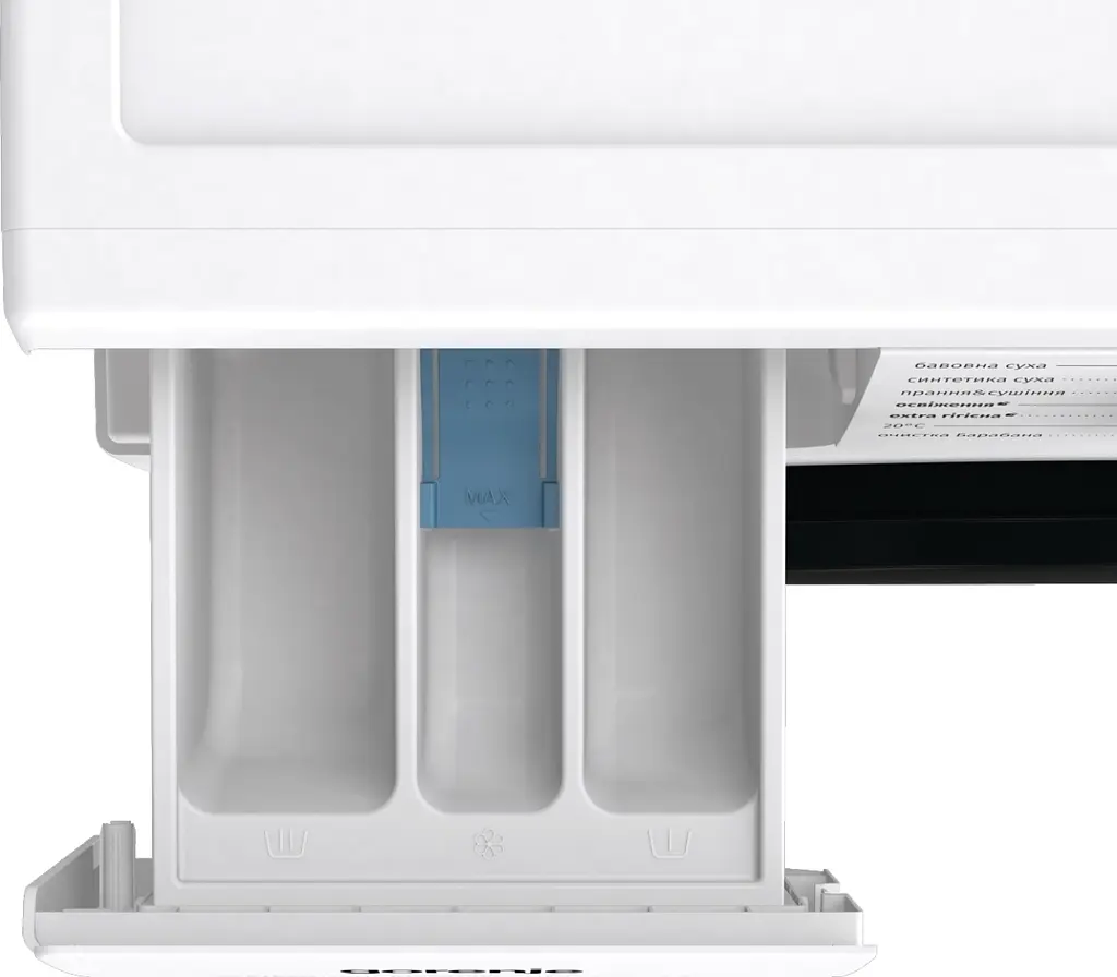 Прально-сушильна машина Gorenje фронтальна 8(5) кг 1400 A+ 55 см дисплей пара інвертор білий - фото 5