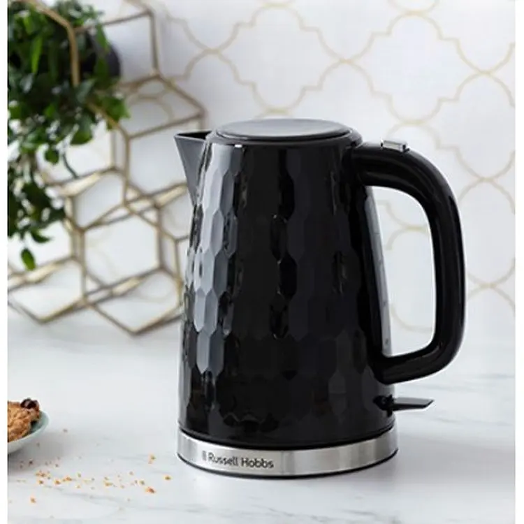 Електрочайник Russell Hobbs Honeycomb 1.7 л чорний (26051-70) - фото 3