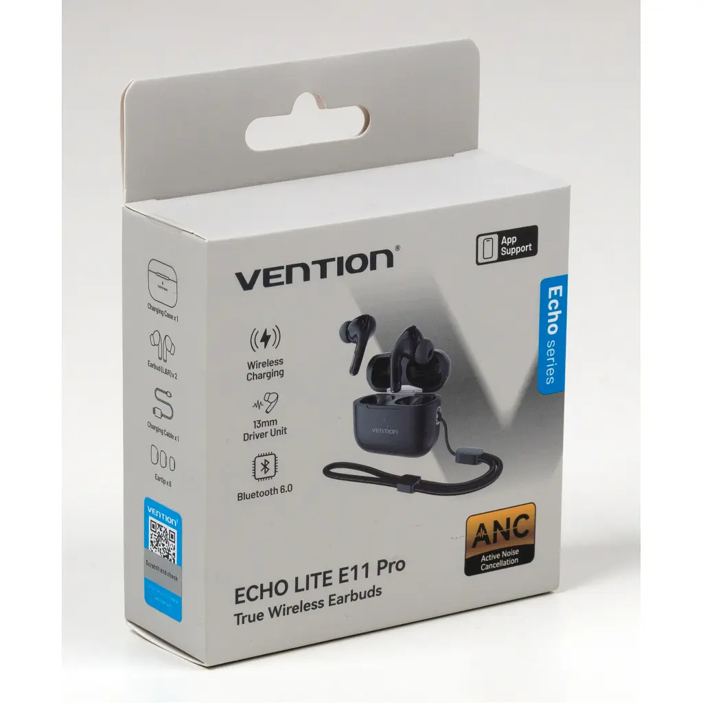 Навушники Vention Echo Lite E11 Pro Black (NBVB0-Pro) - фото 10