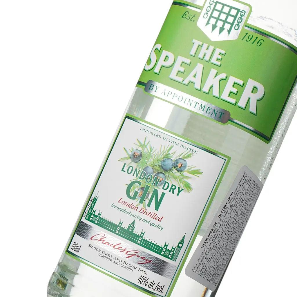 Джин Speaker 40% 0.7 л - фото 5