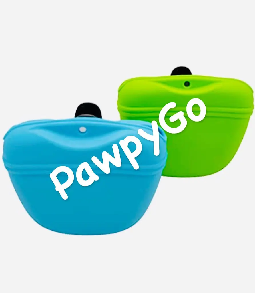 Силіконова сумка PAWPYGO для ласощів собак з магнітною застібкою і зажимом - фото 3