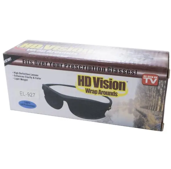 Окуляри для водіїв HD Vision чорні сонцезахисні Elite (EL-927) - фото 4