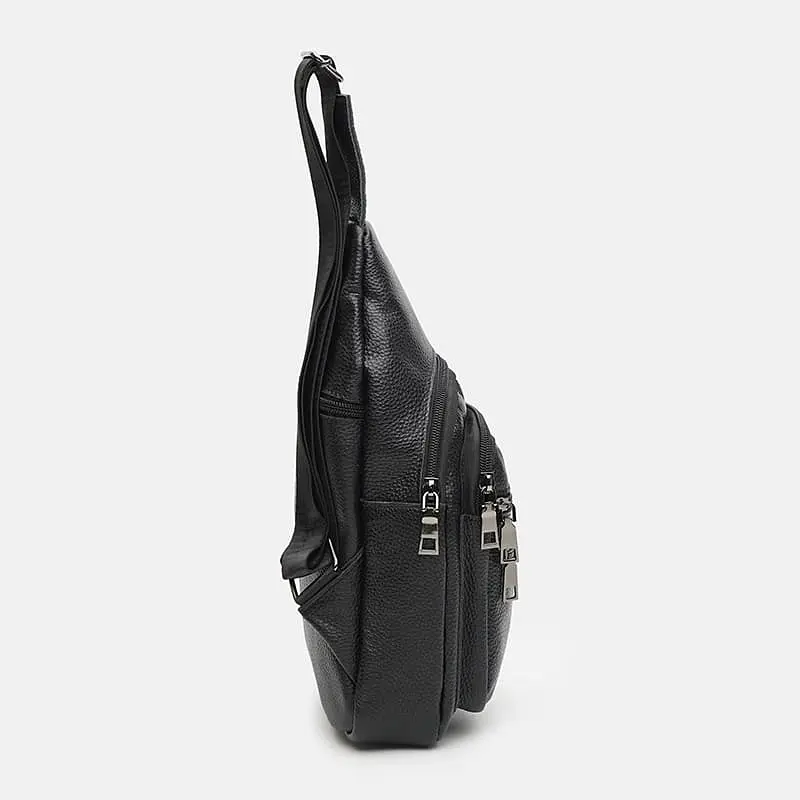 Чоловічий рюкзак Keizer K1086bl-black 31х17х5.5 см Чорний - фото 5