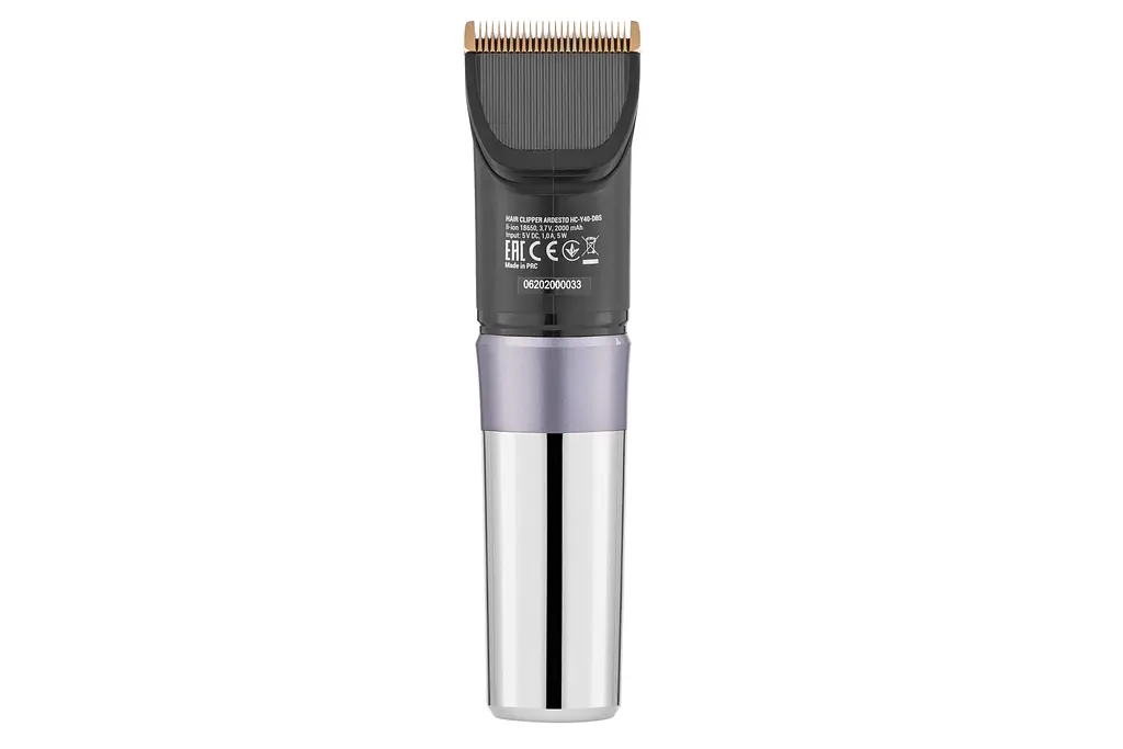Машинка для стрижки Ardesto HC-Y40-DBS, сеть+аккум., насадок-4, титан. напиток + керамика, черный - фото 5