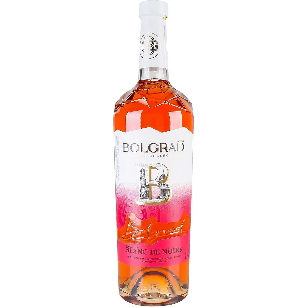 Вино Bolgrad Blanc de Noirs, рожеве, напівсолодке, 0.75 л