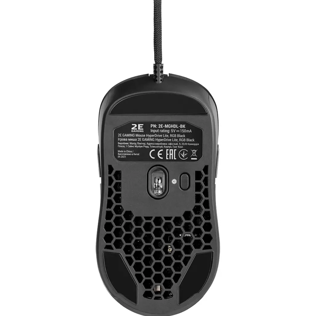 Миша 2E Gaming HyperDrive Lite Black [2E-MGHDL-BK] [109057] - фото 7