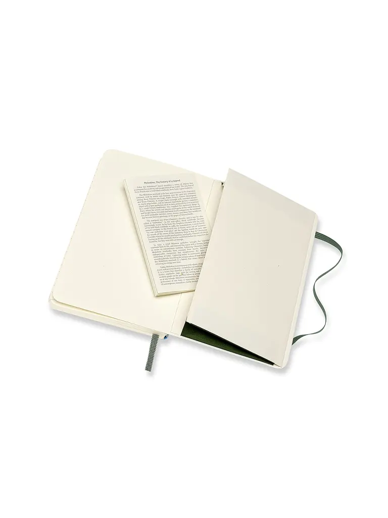 Записник Moleskine Classic кишеньковий, Лінійка Миртовий Зелений М’який (QP611K15) - фото 5