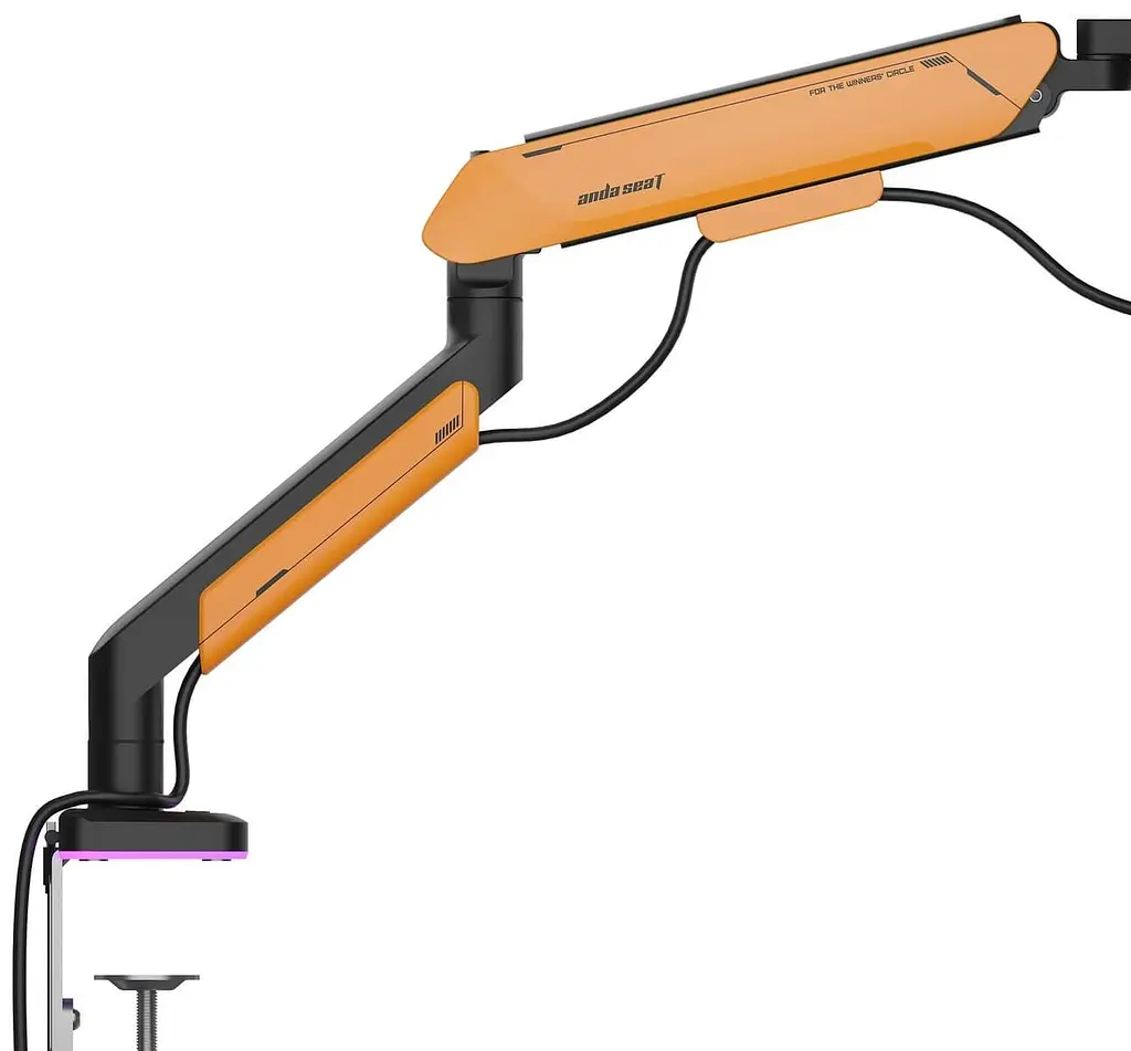 Кронштейн Anda Seat Stealth Pro II RGB 17ъъ-42ъъ Orange AD-W-A9X-1S-BO - фото 5