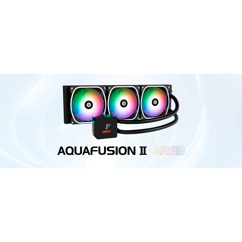 Система жидкостного охлаждения Enermax Aquafusion 360 (ELC-AQFS360-SQA) - фото 4