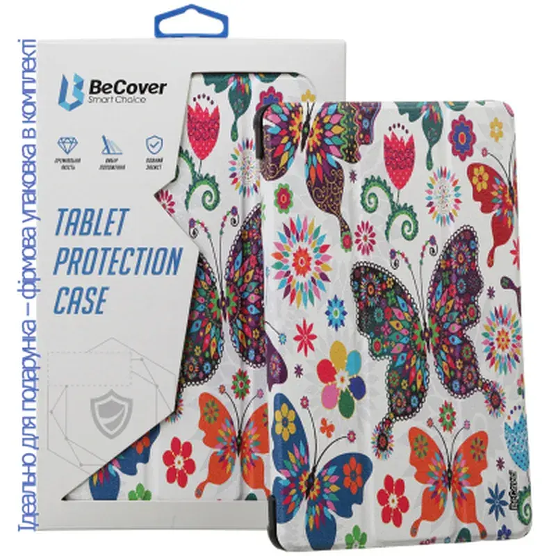 Чохол до планшета BeCover Smart Case Samsung Galaxy Tab S10 FE (SM-X520/SM-X526) 10.9" Butterfly (713283) - фото 6