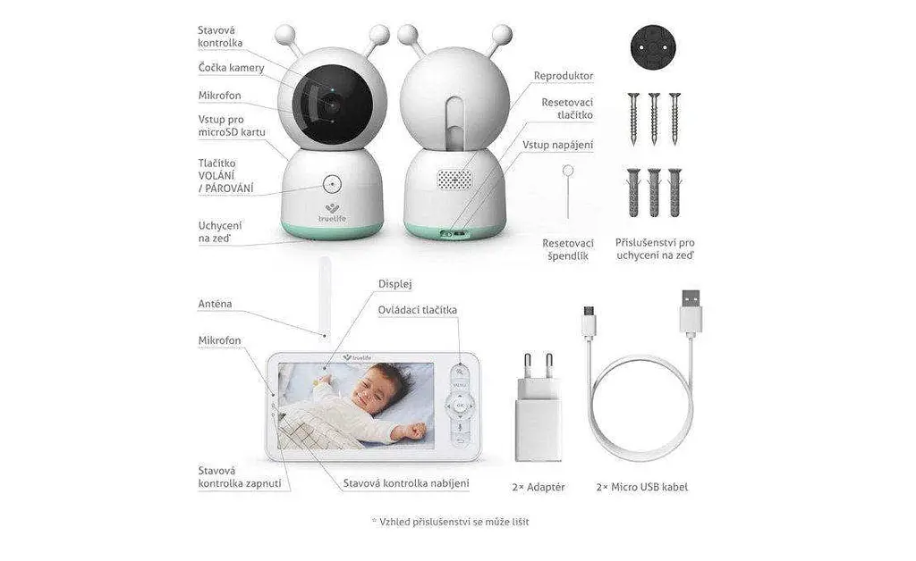 Видеоняня TrueLife NannyCam R7 Dual Smart - фото 5