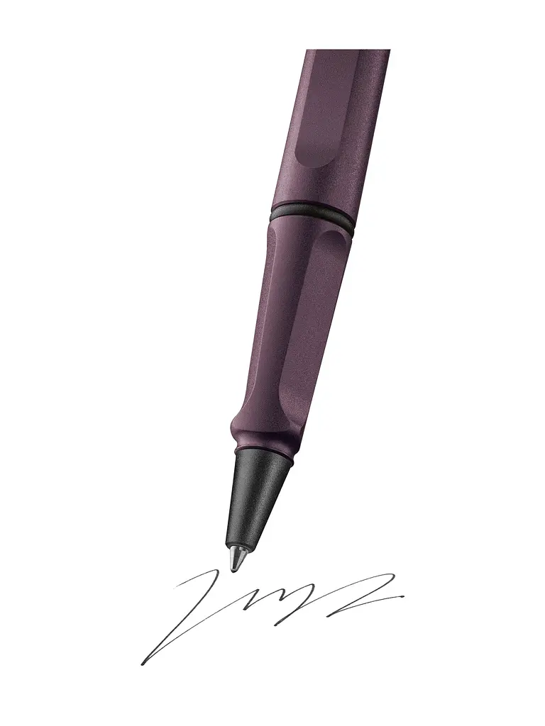 Ручка-ролер Lamy Safari Скарлет, Стрижень M63 1,0 мм Синій (4032320) - фото 4