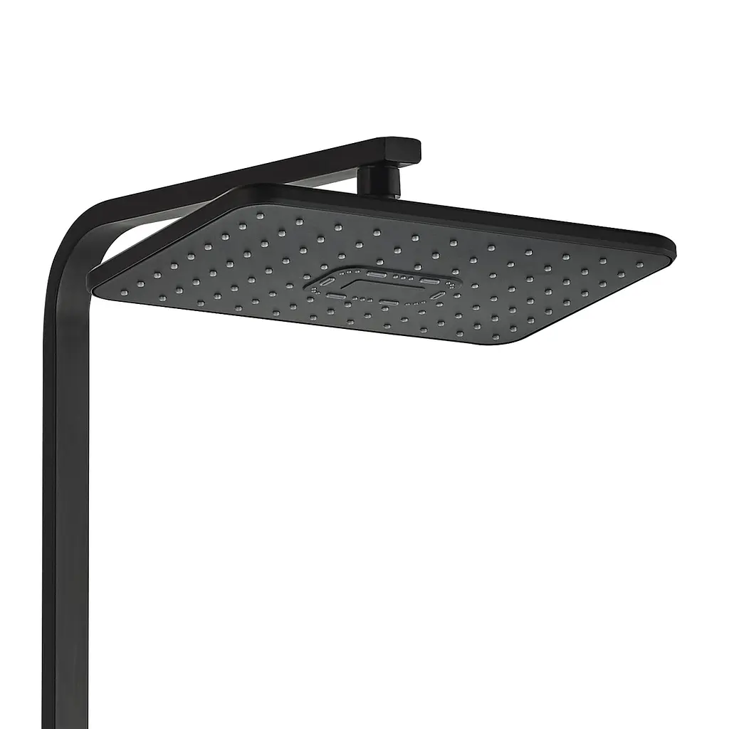 Душова система Globus Lux Termostatic Q GLQ-0040T-BB, Чорний матовий - фото 2