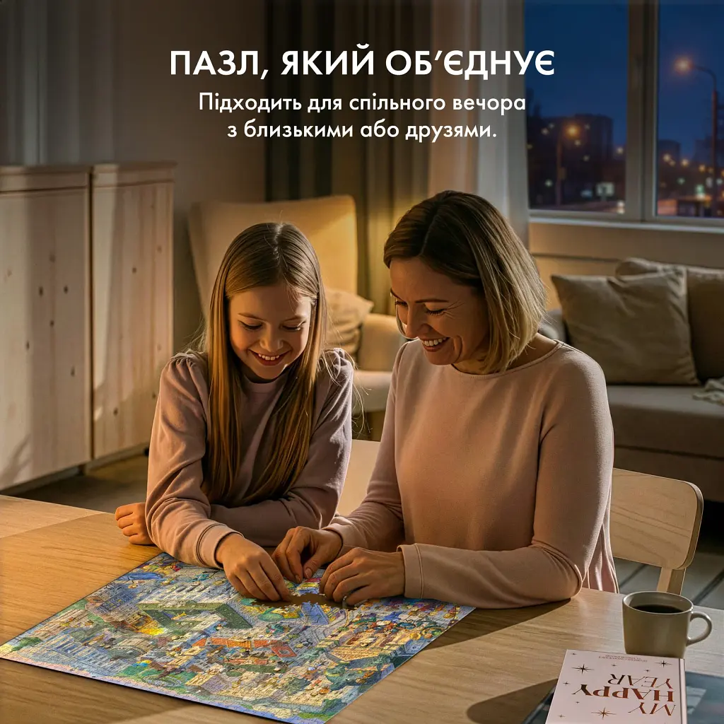 Пазл «Львів затишний» 1000 елементів - фото 9