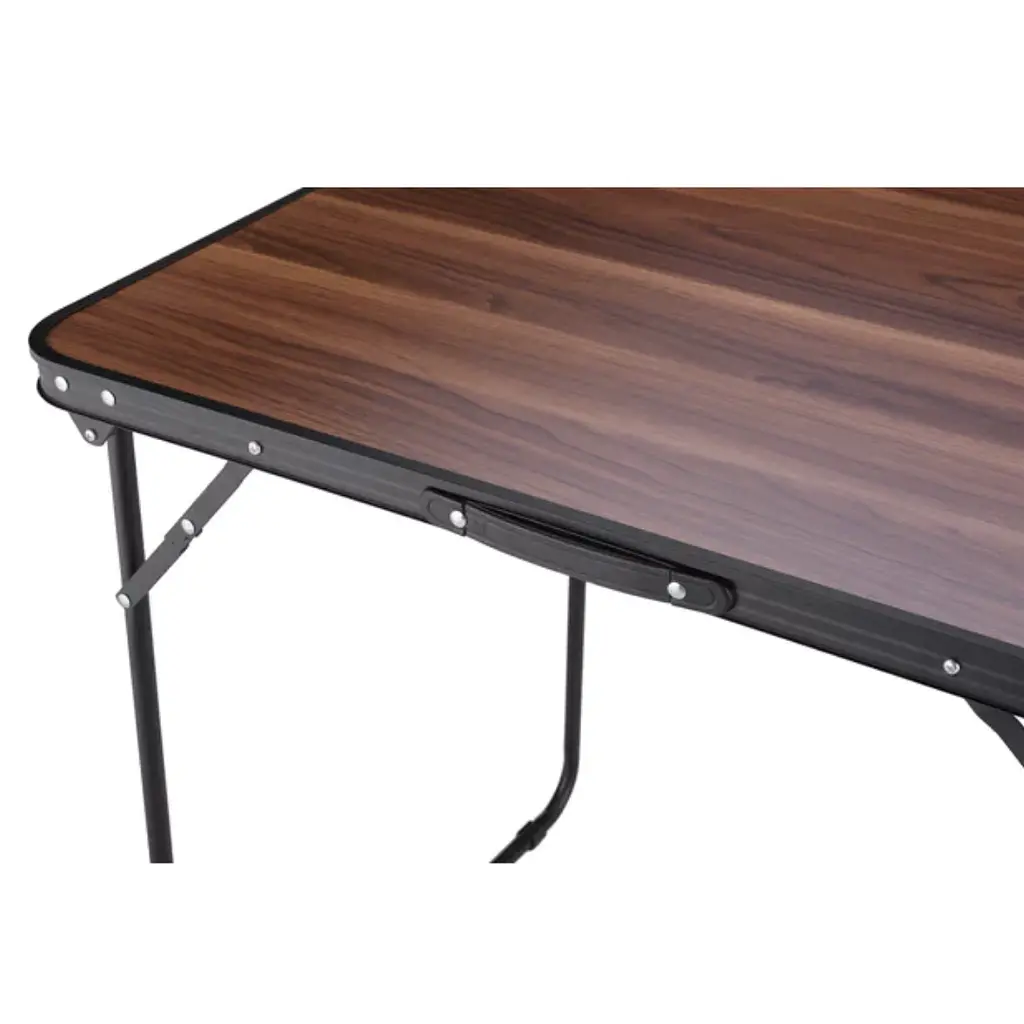 Кемпінговий стіл Outtec 80x60x70см розкладний коричневий - фото 3