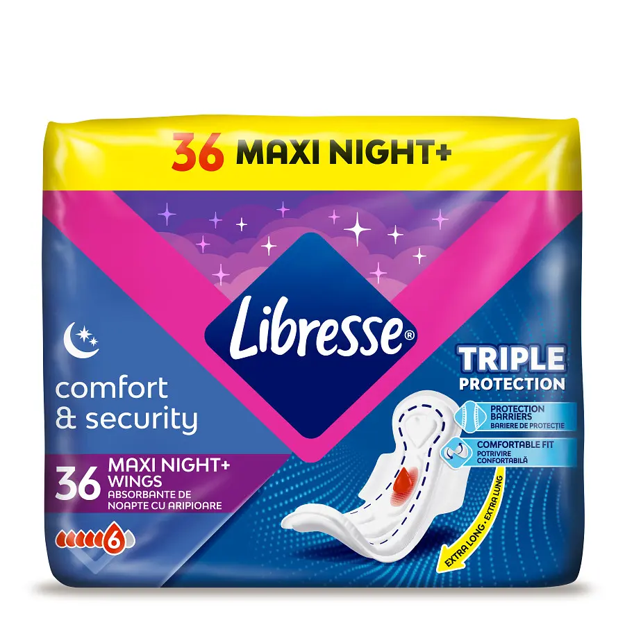 Прокладки гігієнічні Libresse Maxi Goodnight 36 шт. - фото 2