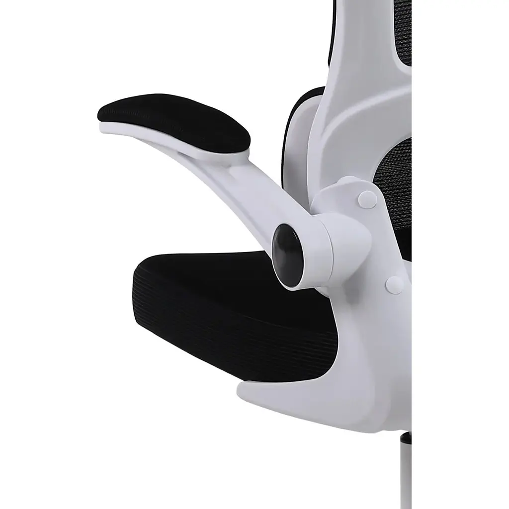Офісне крісло GT Racer B-5880 White/Black [125609] - фото 7