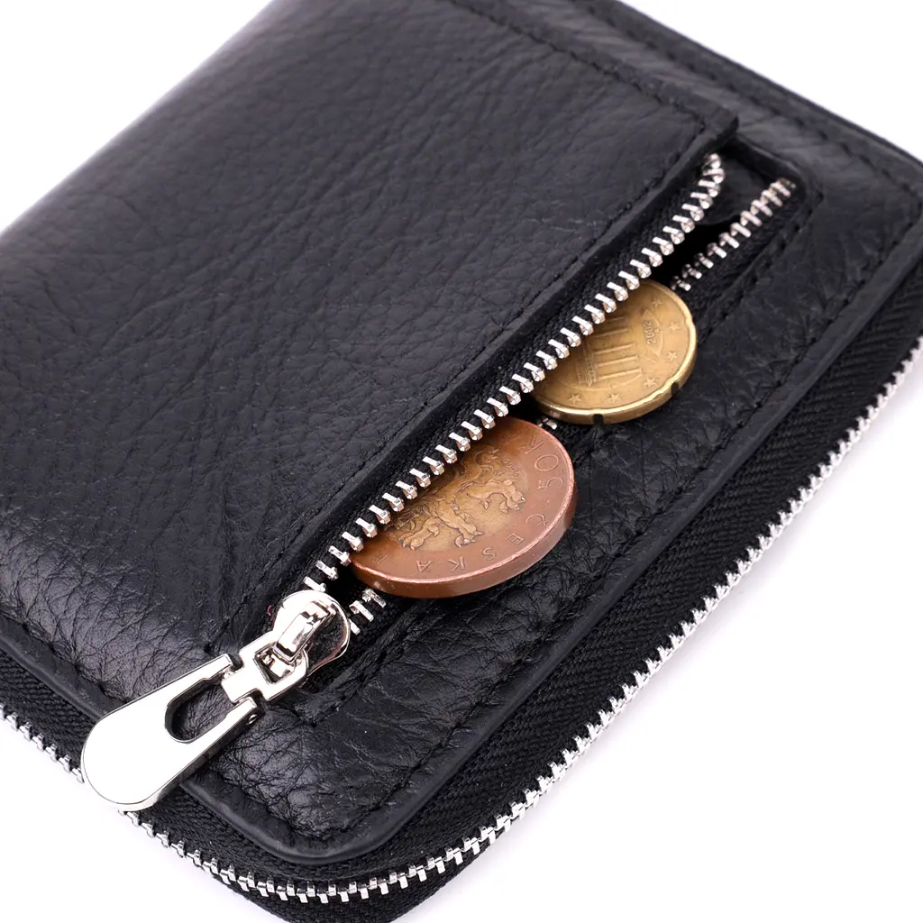 Жіночий шкіряний гаманець ST Leather 11.8х9.5х2 см acs0028392 - фото 5