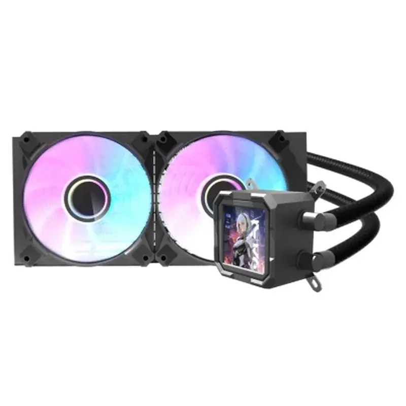 Система рідинного охолодження DARKFLASH DV240S BLACK - фото 2