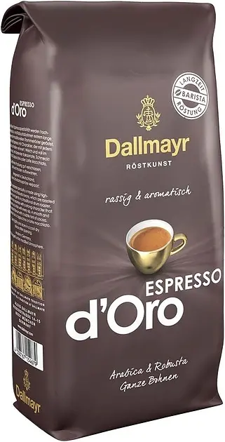 Кава зернова Dallmayr Espresso d`Oro 1 кг. - фото 2