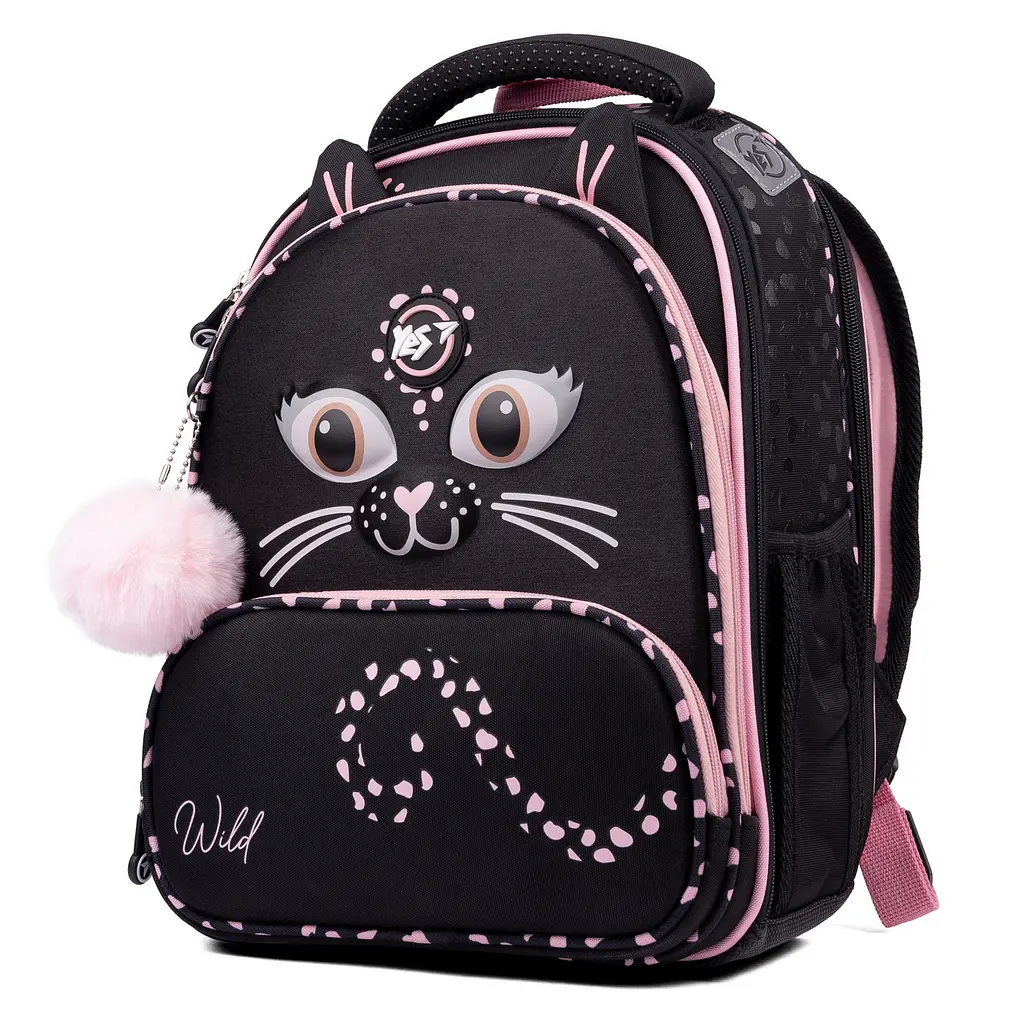 Рюкзак шкільний каркасний YES S-30 JUNO ULTRA Premium Wild kitty - фото 2