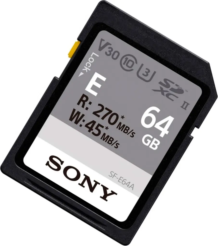Карта пам'яті Sony SDXC Entry 64GB C10 UHS-II U3 V30 (SFE64A.ET4) [100452] - фото 3