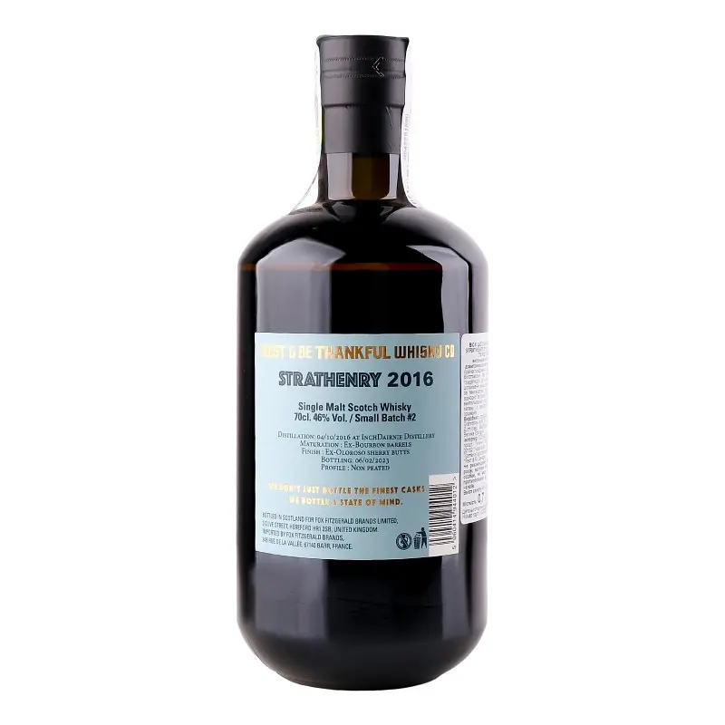 Віскі Rest & Be Thankful SmalBatch #2 Strathenry 6 y.o. 46% 0.7 л - фото 2