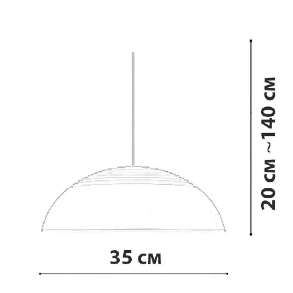 Подвесной светильник Friendlylight Fafel L Black FL3201 - фото 3