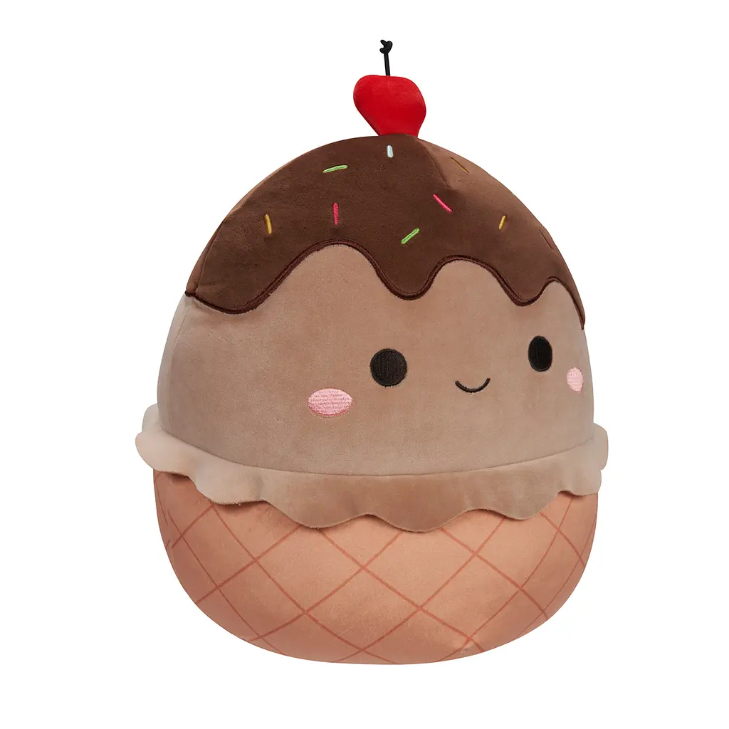 М'яка іграшка Squishmallows Шоколадне морозиво Марта 30 см (SQCR04146) - фото 2