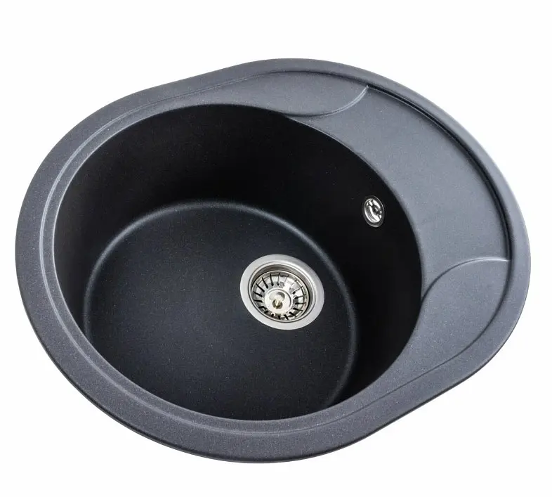 Кухонна мийка Platinum 5847 ONYX матовий Моріон (SP000040819) - фото 4