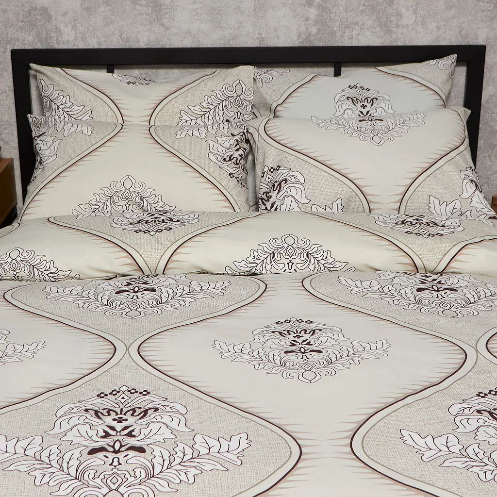 Комплект постільної білизни Moon&Star Мікросатин Premium Royal Elegance Сімейні 160х220х2 наволочки 2х40х60 - фото 3