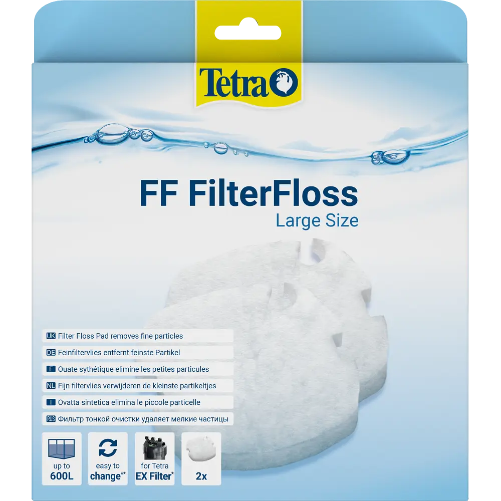 Вкладыш в фильтр Tetra Filter Floss L 2 шт. для внешнего фильтра Tetra EX 1200 - фото 5